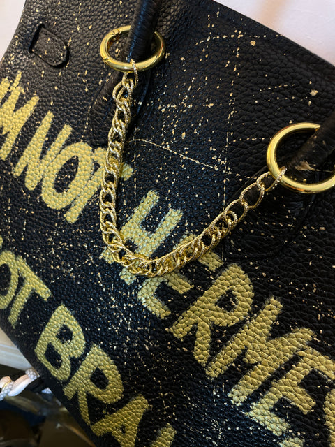 Mc Large Bag                                         Super accessoriata, con doppia lavorazione