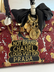 Burgundy Bag