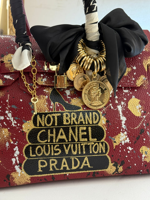 Burgundy Bag