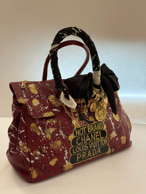 Burgundy Bag