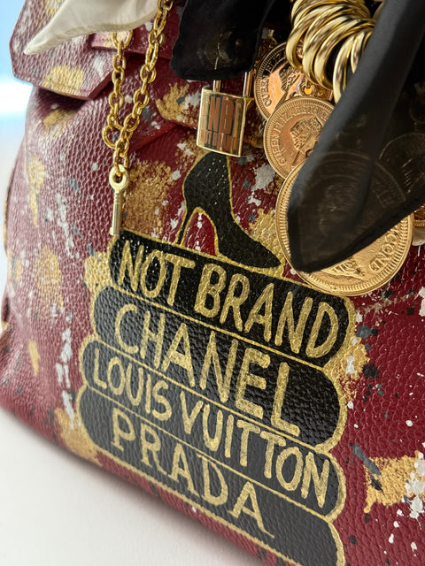 Burgundy Bag
