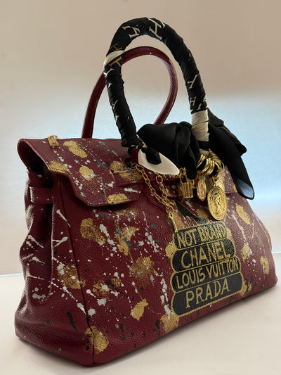 Burgundy Bag