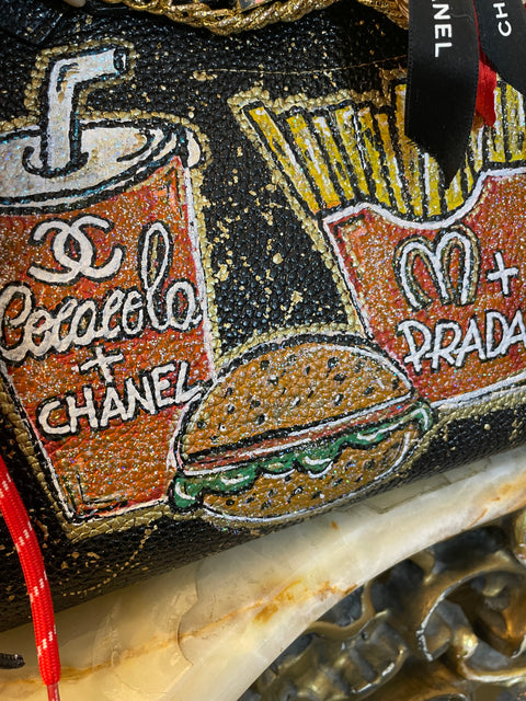 Mc Large Bag                                         Super accessoriata, con doppia lavorazione