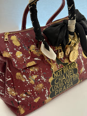 Burgundy Bag